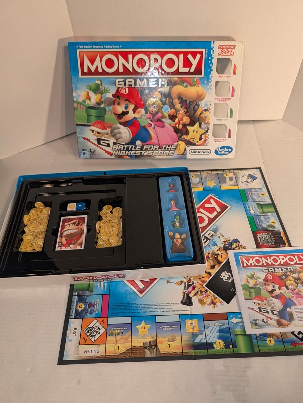Monopoly Gamer battle for the highest score Super Mario Brothers Complete Nice